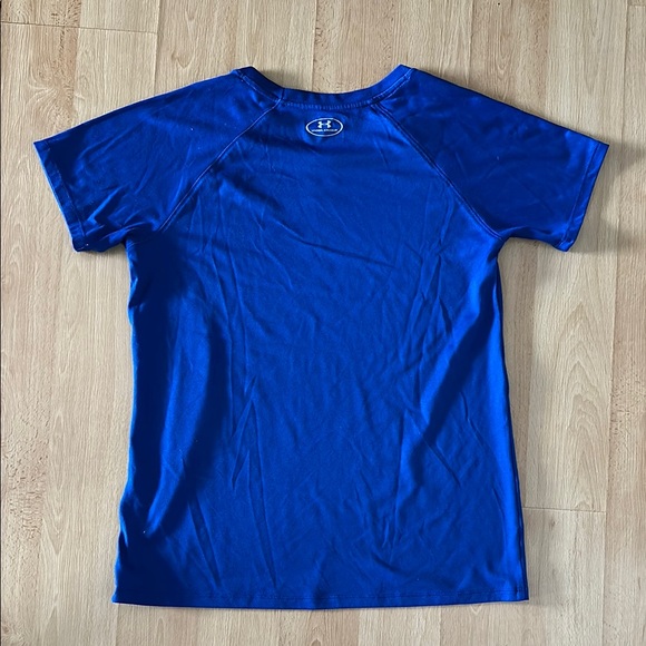 Under Armour Blue Athletic T-Shirt medium - Picture 4 of 5